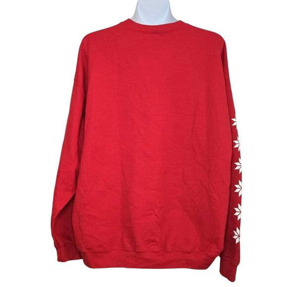 Seaworld Snowflake Holiday Deco Pullover Sweater Size 2XL - Picture 2 of 3